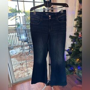 Maurices Dark Indigo Flare Jeans
